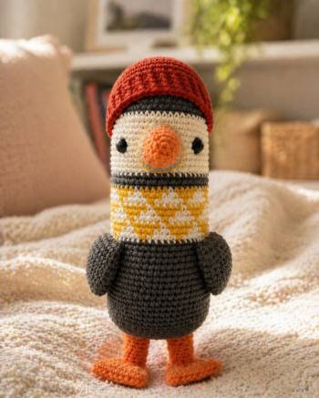 Amigurumi Bird Plush · Handmade Crochet Toy - Imagen 3
