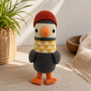 Amigurumi Bird Plush · Handmade Crochet Toy - Imagen 2