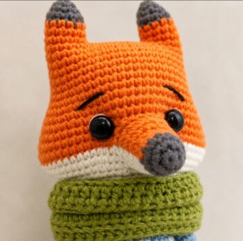 Amigurumi Fox Plush · Handmade Crochet Toy - Imagen 4