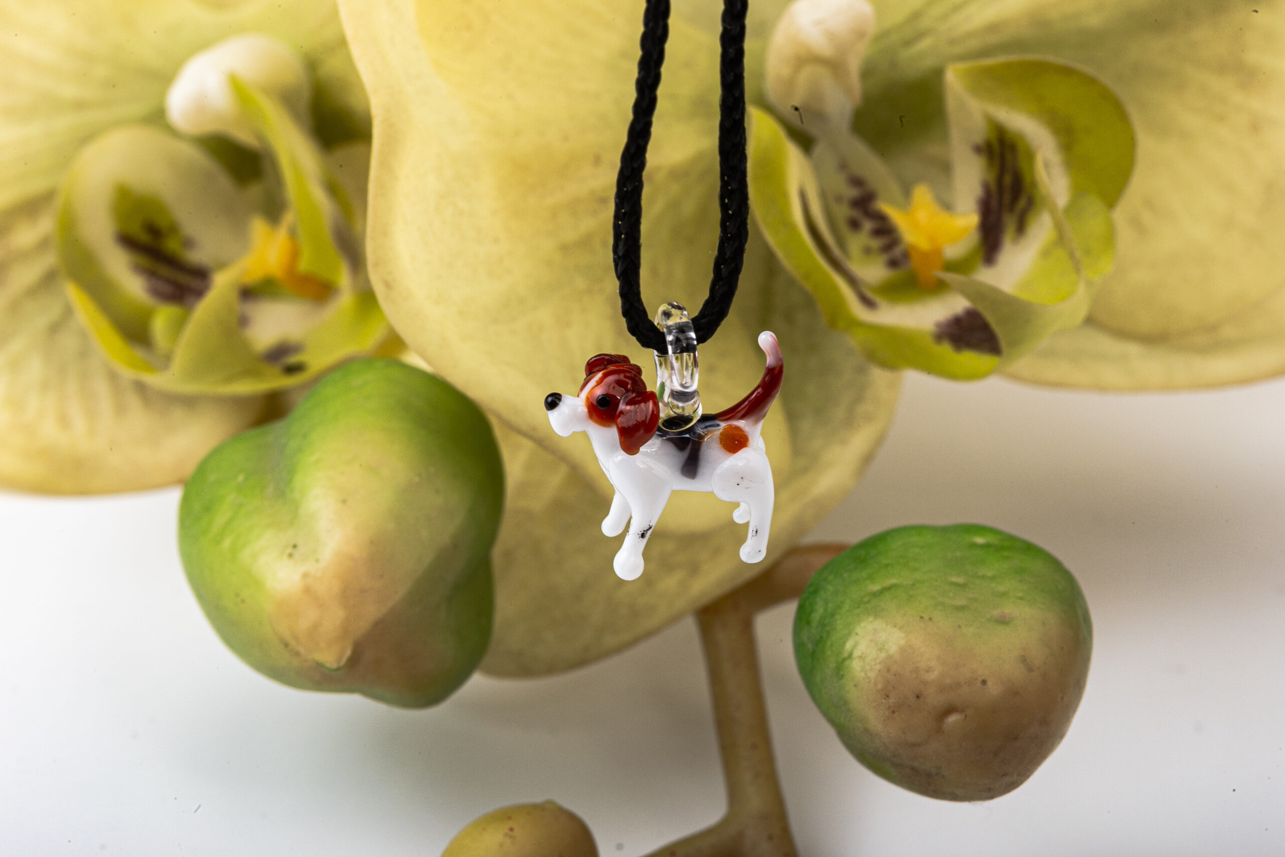 Beagle Dog - Murano Glass