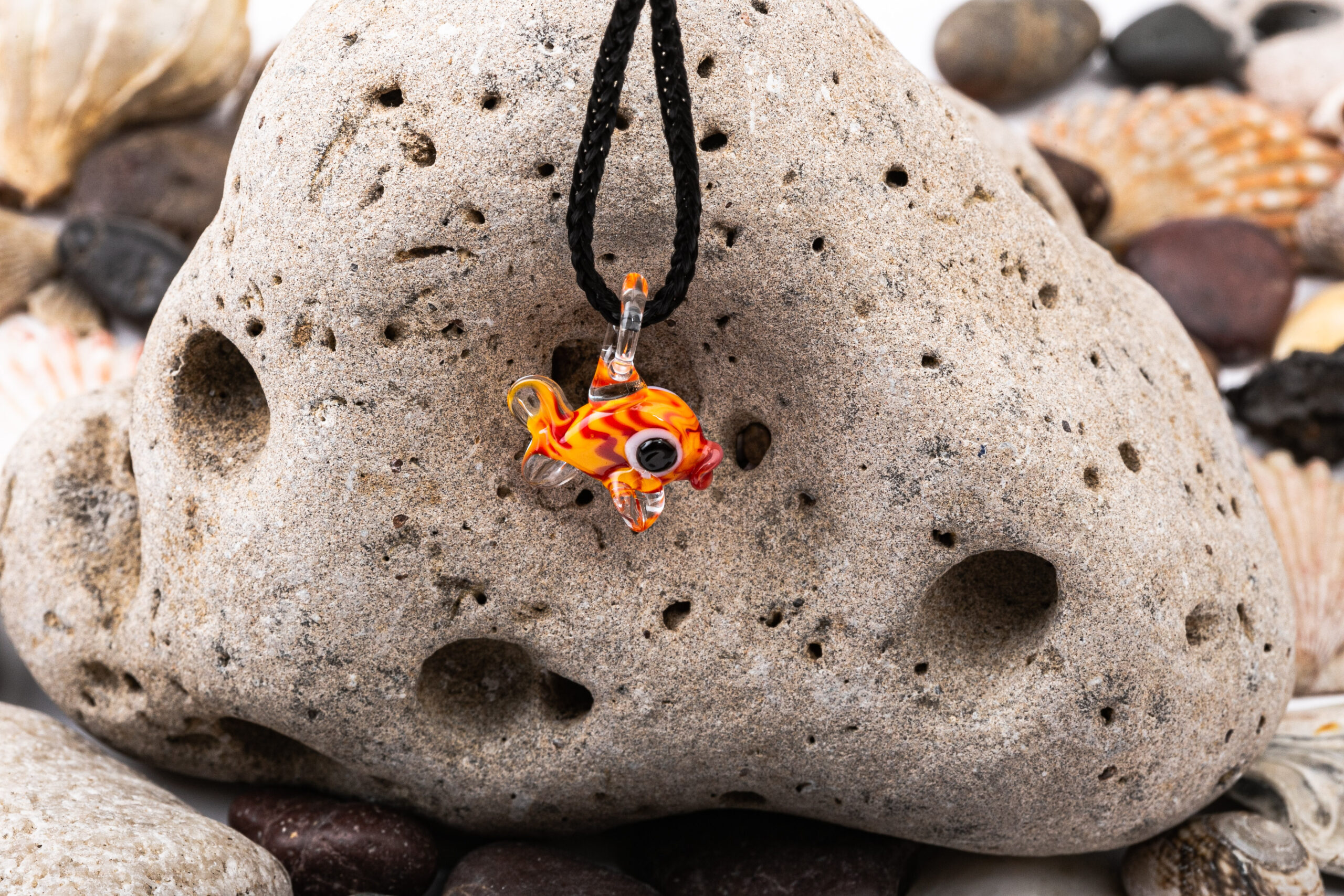 Fish Necklace - Murano Glass