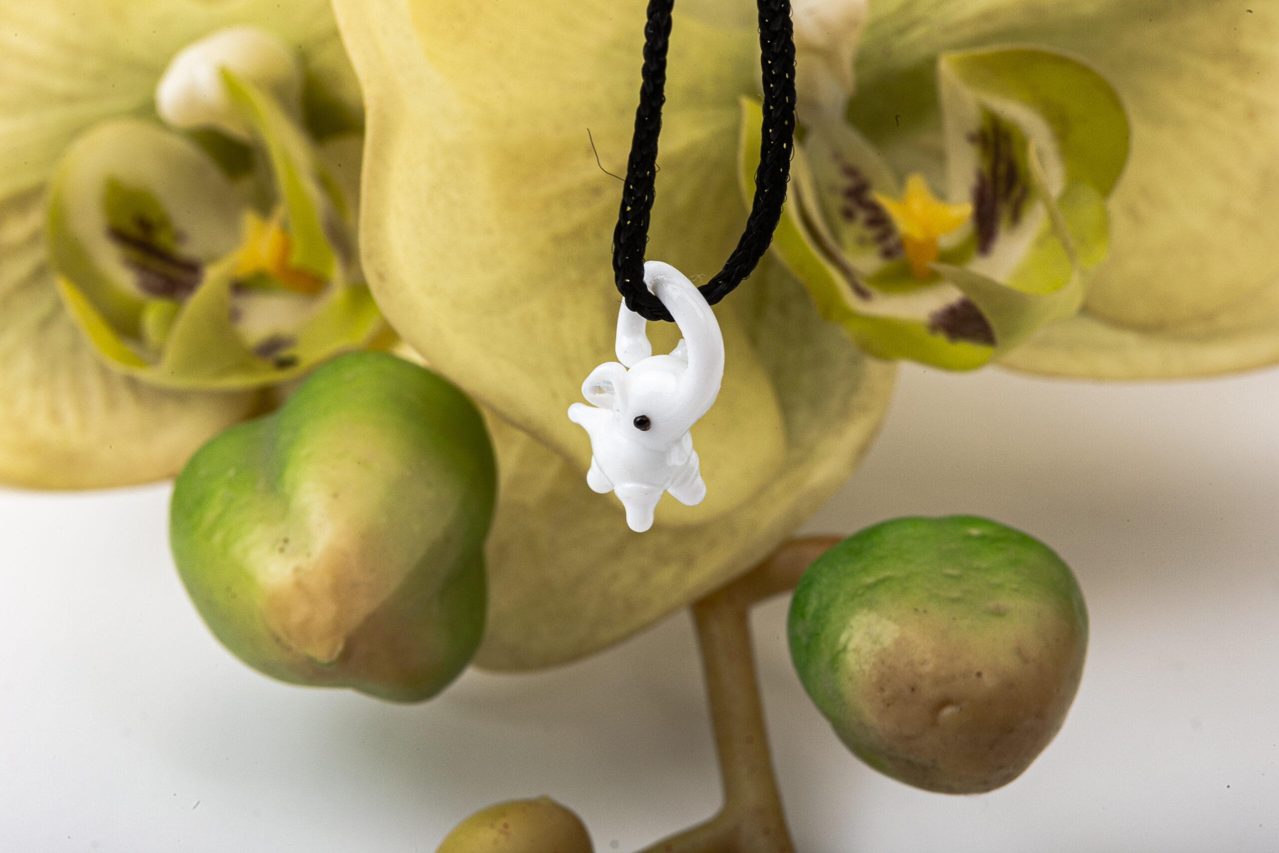 Elephant Necklace - Murano Glass